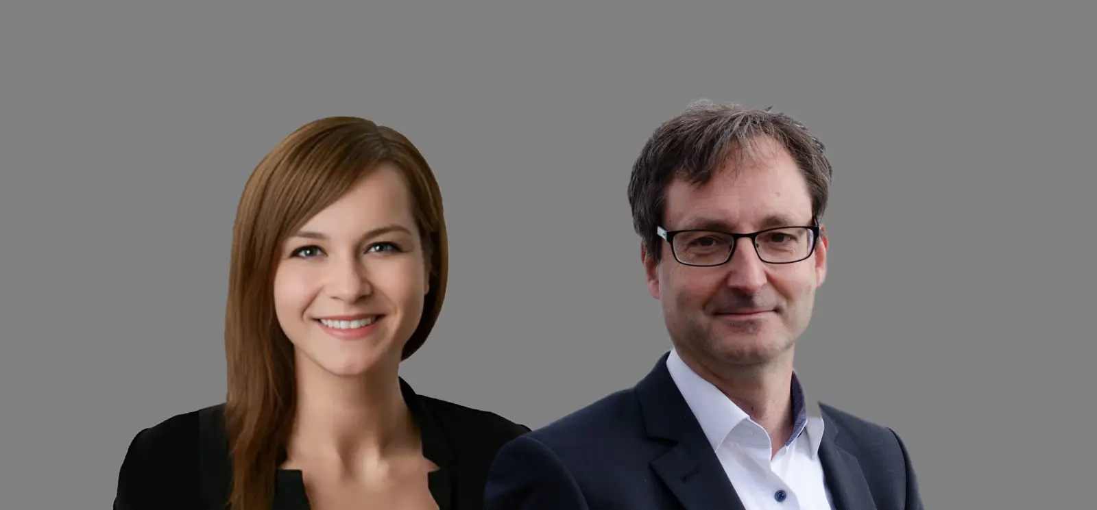 Foto von Professorin Dr. Stefanie Habersang und Professor Dr. Martin Reihlen
